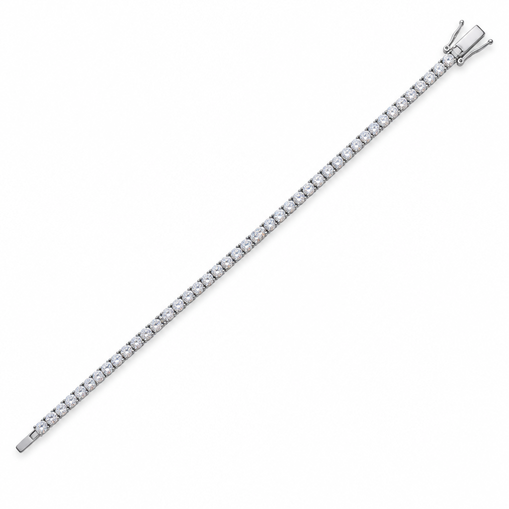 Moissanite Tennis Bracelet 3mm