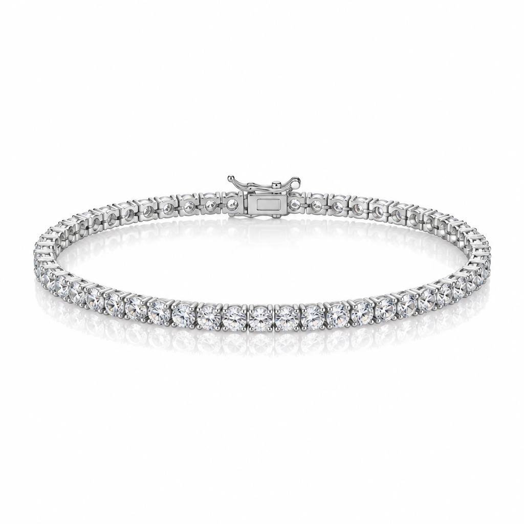 Moissanite Tennis Bracelet 3mm