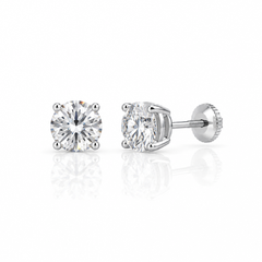 Moissanite Stud Earrings
