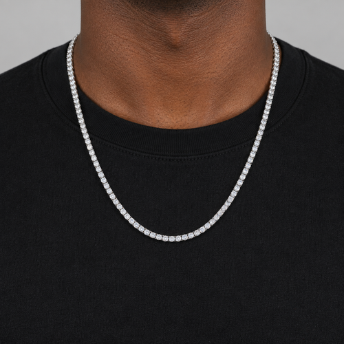 Moissanite Tennis Chain 3mm